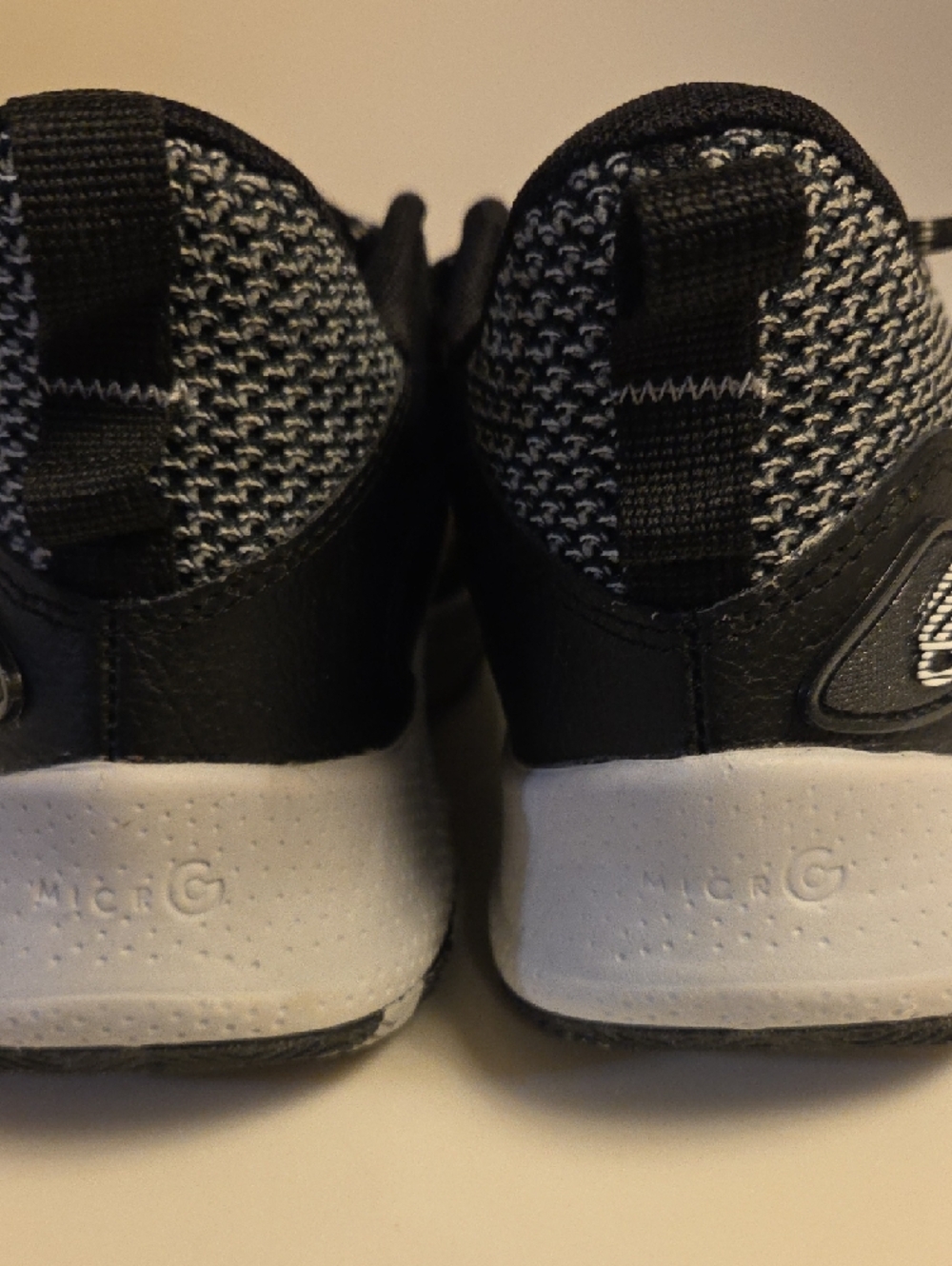 Kids Under Armour Kids Black & Gray High-Top Sneakers - Picture 8 of 17